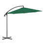 Voir la diapositive 1 : VIDAXL Parasol de jardin en porte-a-feux avec mat en acier 300 cm Vert