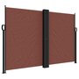 Voir la diapositive 2 : VIDAXL Auvent lateral retractable marron 160x1000 cm