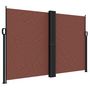 Voir la diapositive 2 : VIDAXL Auvent lateral retractable marron 160x1000 cm