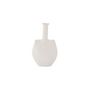 Voir la diapositive 3 : Paris Prix Vase Design en Céramique  Madison  22cm Blanc Cassé