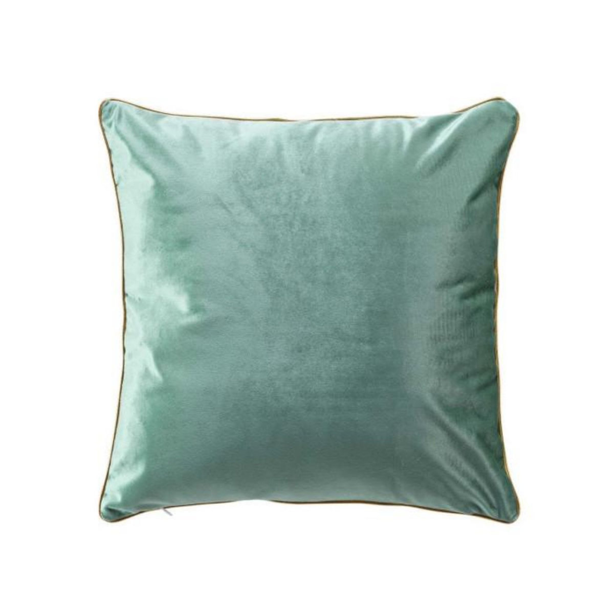 Paris Prix Coussin Déco Velours  Noria  45x45cm Bleu Pétrole