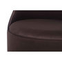 Voir la diapositive 5 : Paris Prix Tabouret Pivotant en Velours  Viktor  68cm Marron