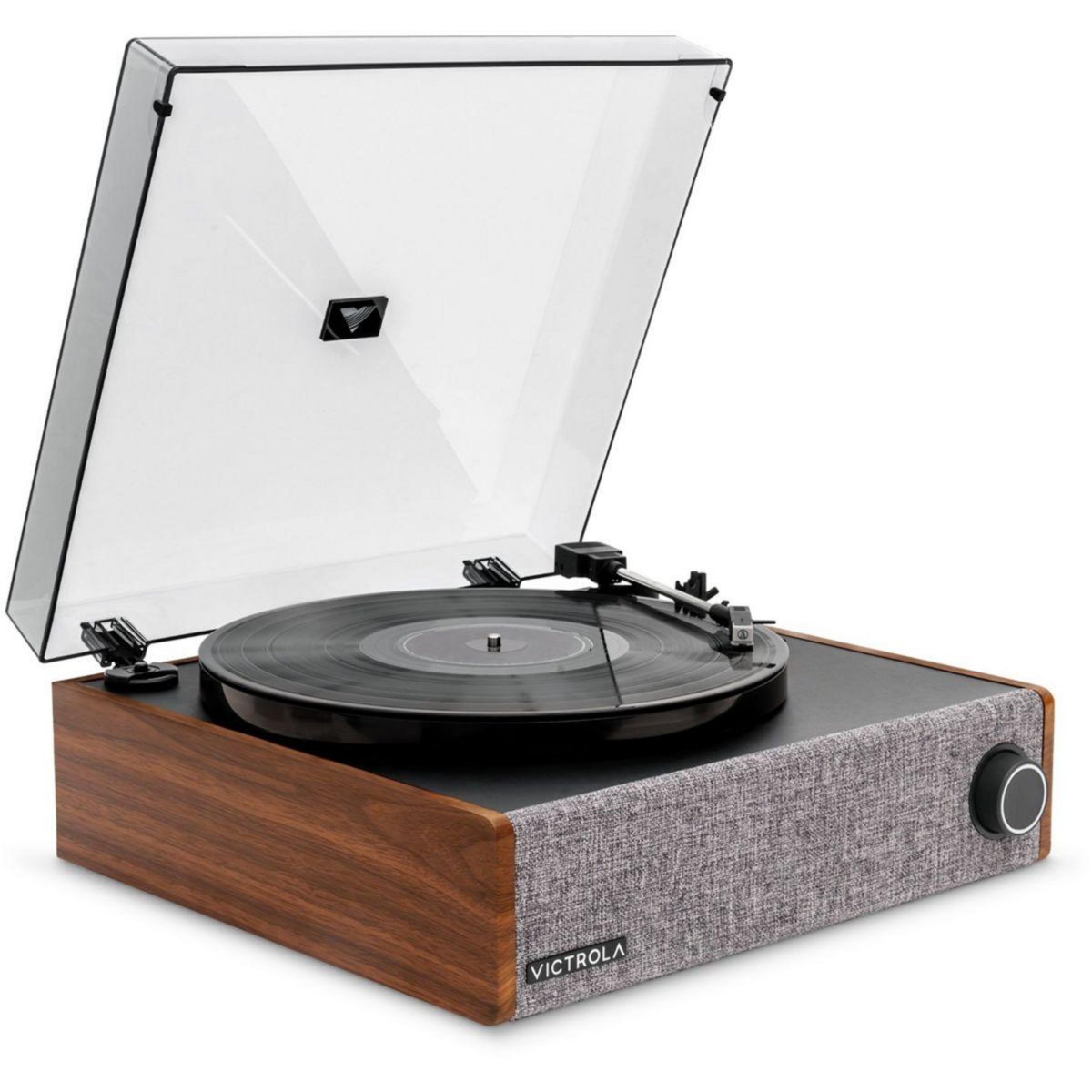 VICTROLA Platine vinyle EASTWOOD VTA-78 NOYER