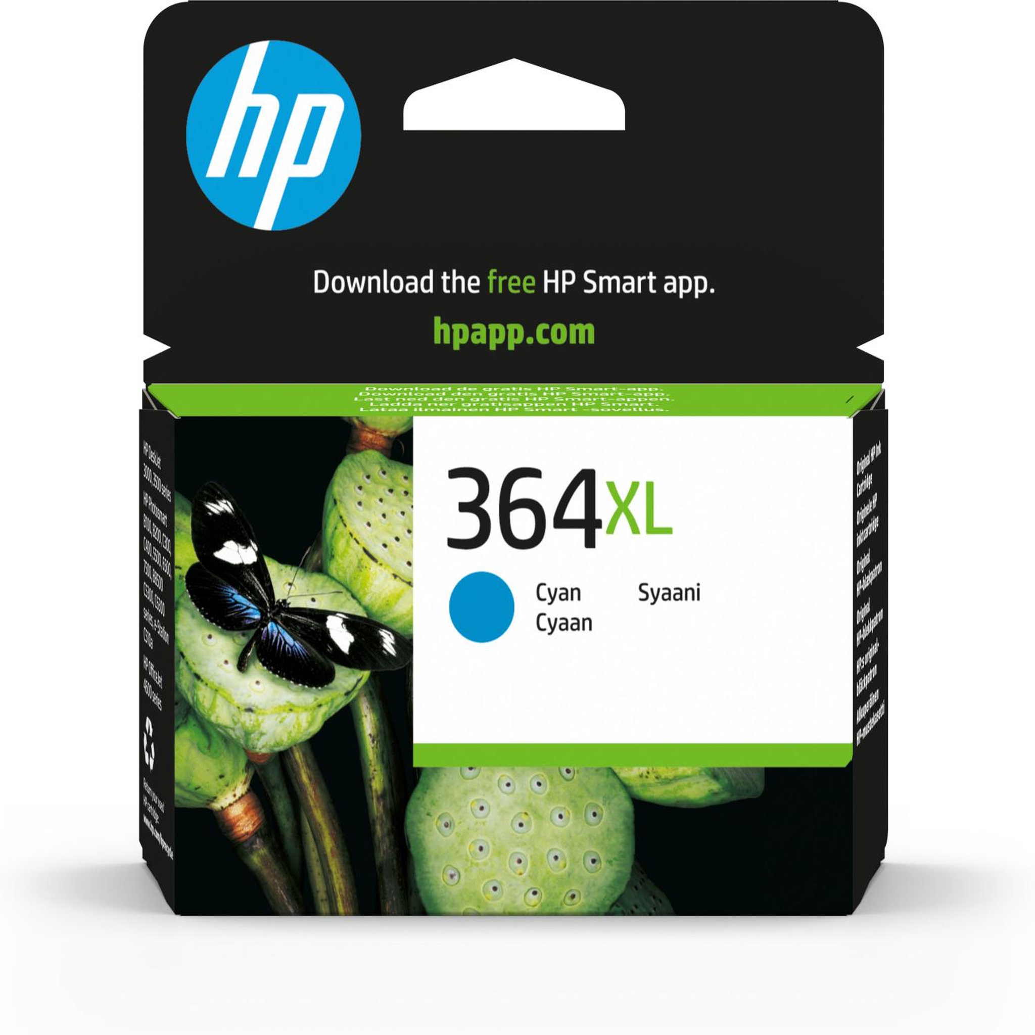 Voir la diapositive 2 : HP Hp 364xl cartouche d'encre cyan grande capacité authentique