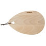 Voir la diapositive 5 : Fackelmann Planche à découper ovale en bois FSC 19 x 28 cm Fackelmann Nature