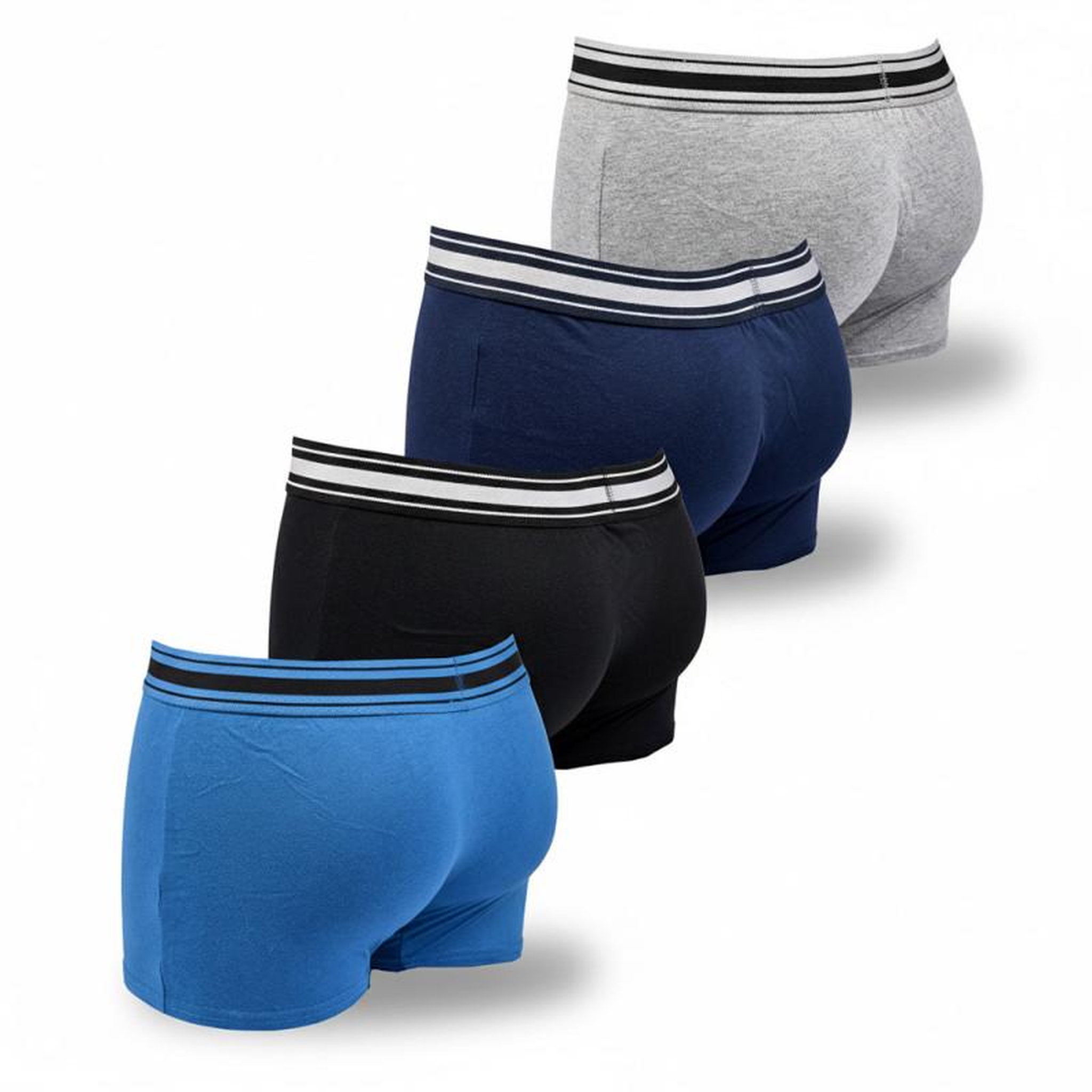 Voir la diapositive 3 : SERGIO TACCHINI Sergio Tacchini Pack de Boxers Homme Lot de 4