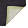 VIDAXL Tapis Sisal naturel 66x250 cm Noir