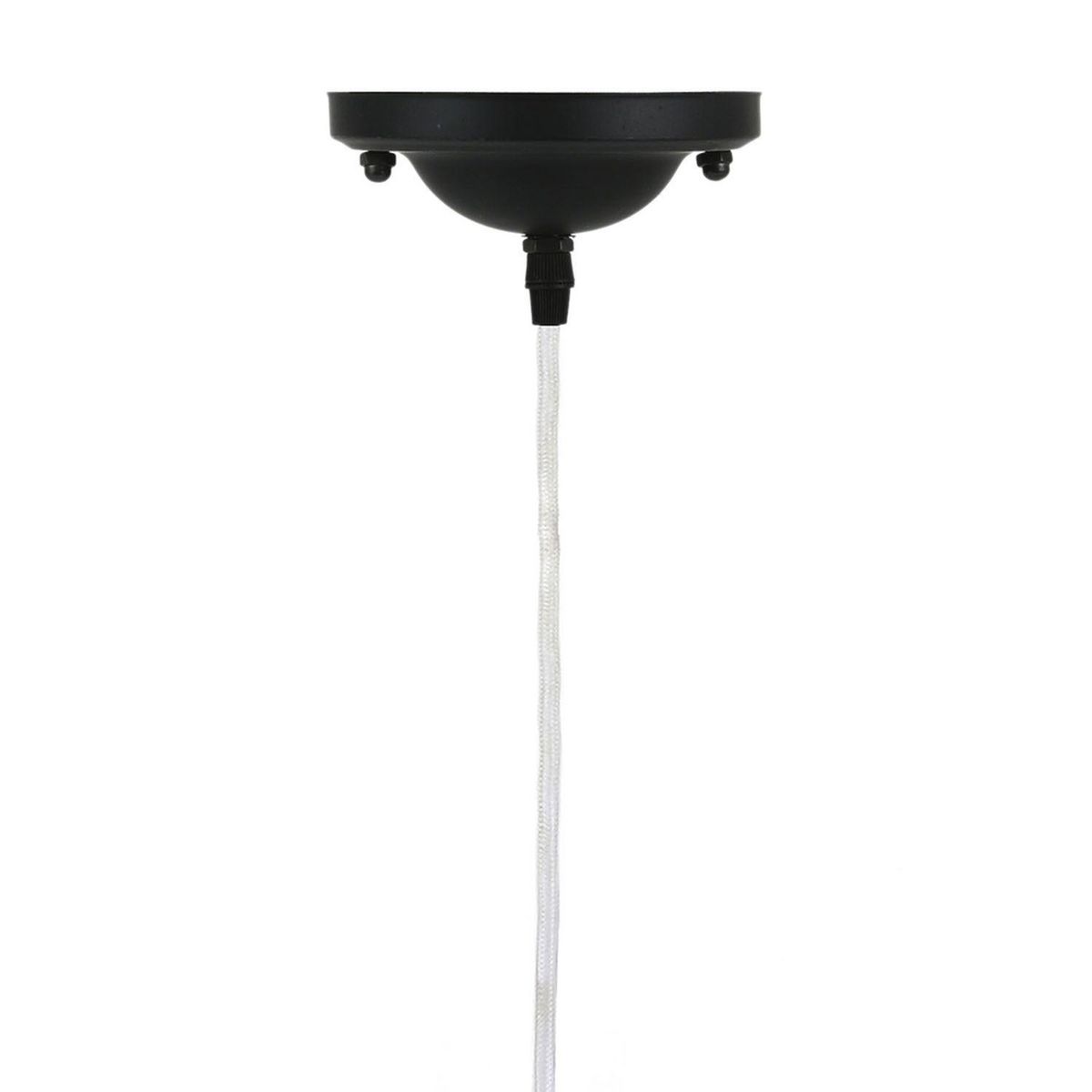 The Home Deco Factory Suspension luminaire en métal filaire Cage - Diam. 20 cm