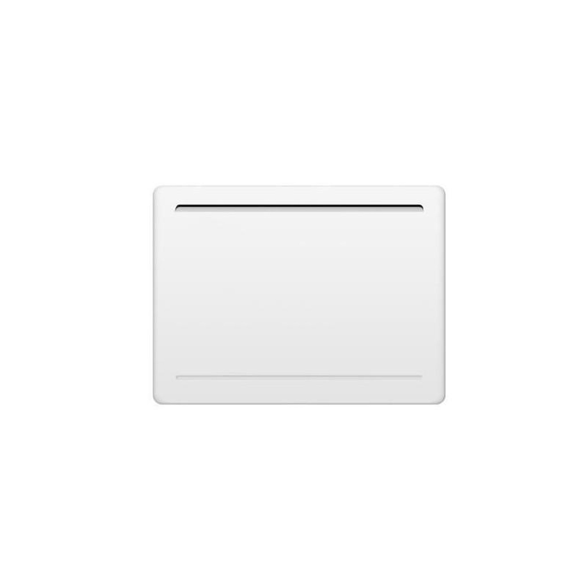 Voir la diapositive 2 : OCEANIC Radiateur électrique fixe a inertie seche céramique 1000W OCEANIC Rubis - Design galbé - Blanc - NF