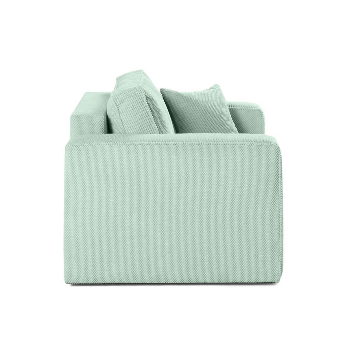 BEST MOBILIER Topaze - fauteuil - en velours texturé