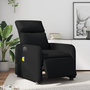 Voir la diapositive 1 : VIDAXL Fauteuil de massage inclinable electrique noir similicuir