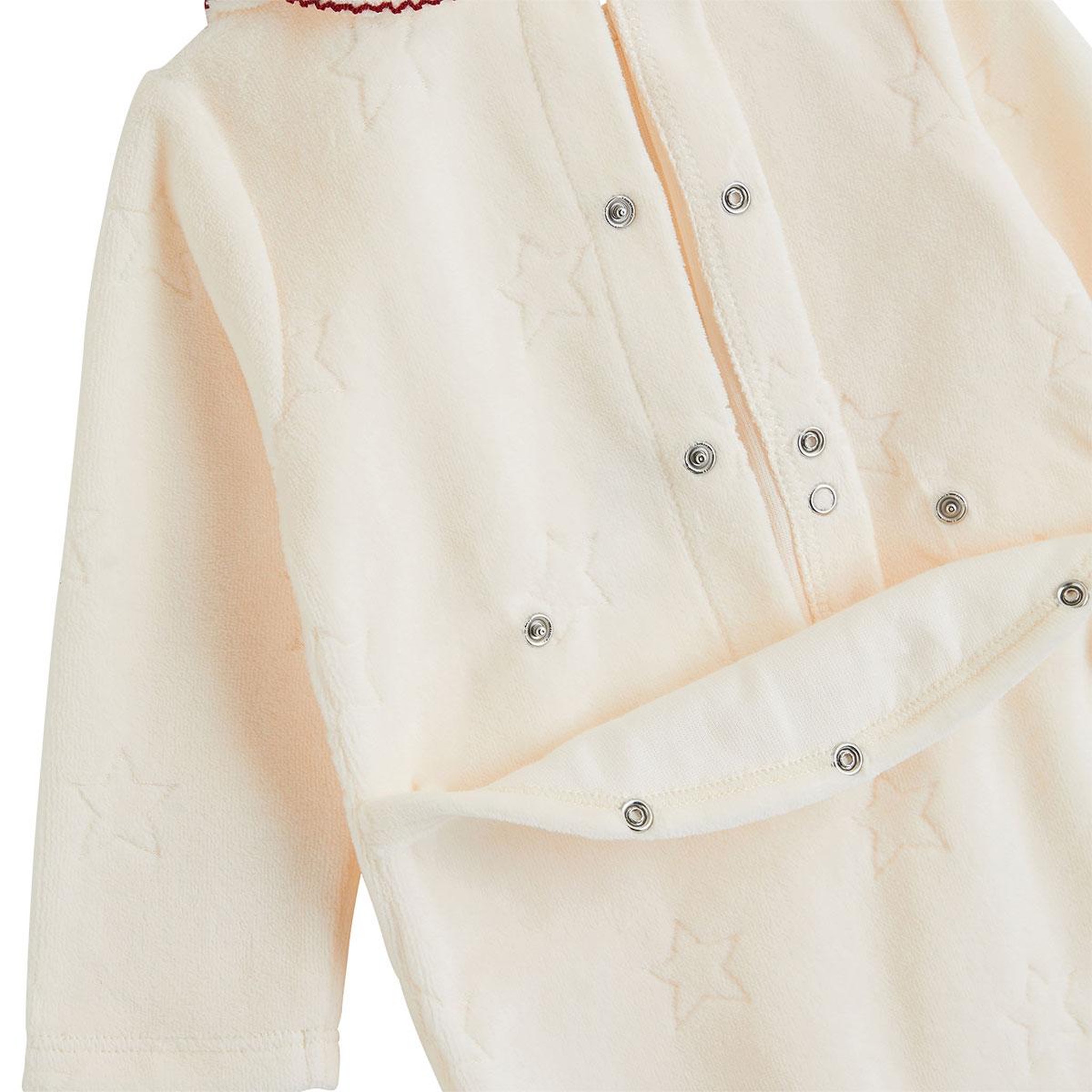 Voir la diapositive 4 : PETIT BEGUIN Pyjama bébé en velours Grace