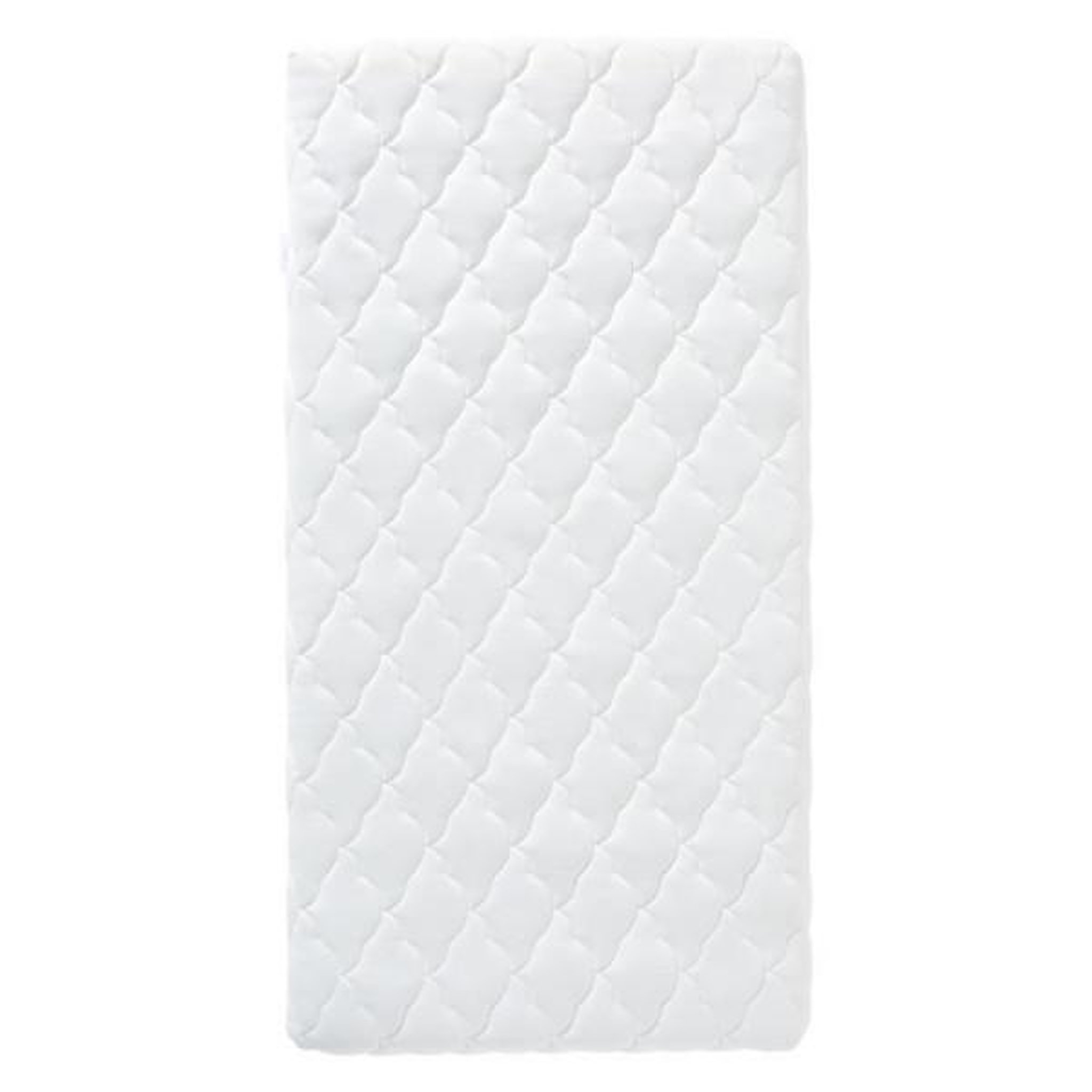 P'TIT LIT Matelas Bébé Bamboo - 70x140x10 cm - Viscose Douce - Déhoussable - Sans traitement chimique