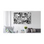 Voir la diapositive 2 : Paris Prix Tableau Imprimé  Banksy - Graffiti Collage II