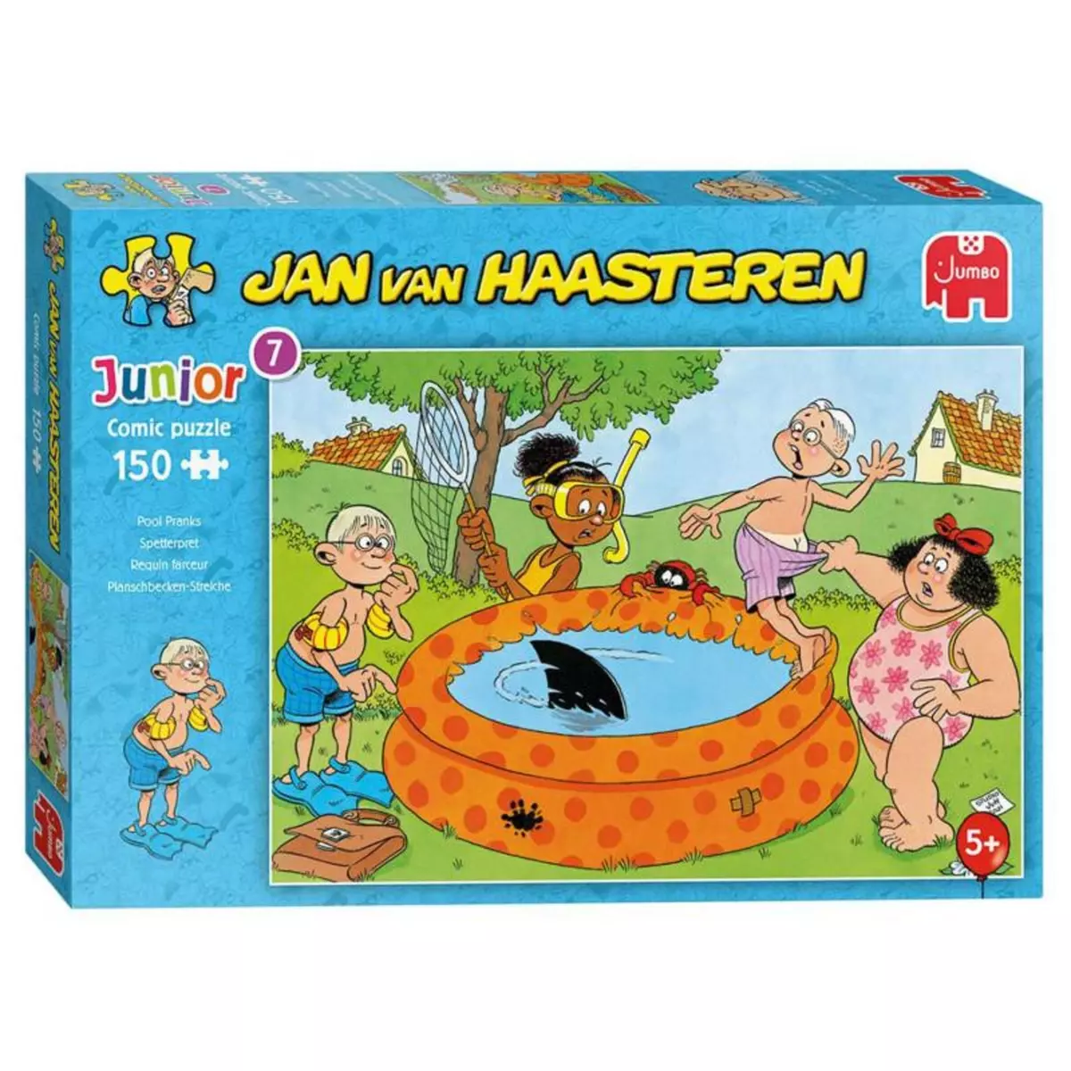 JAN VAN HAASTEREN Jan van Haasteren Junior - Puzzle La piscine fun 150 pièces 20078