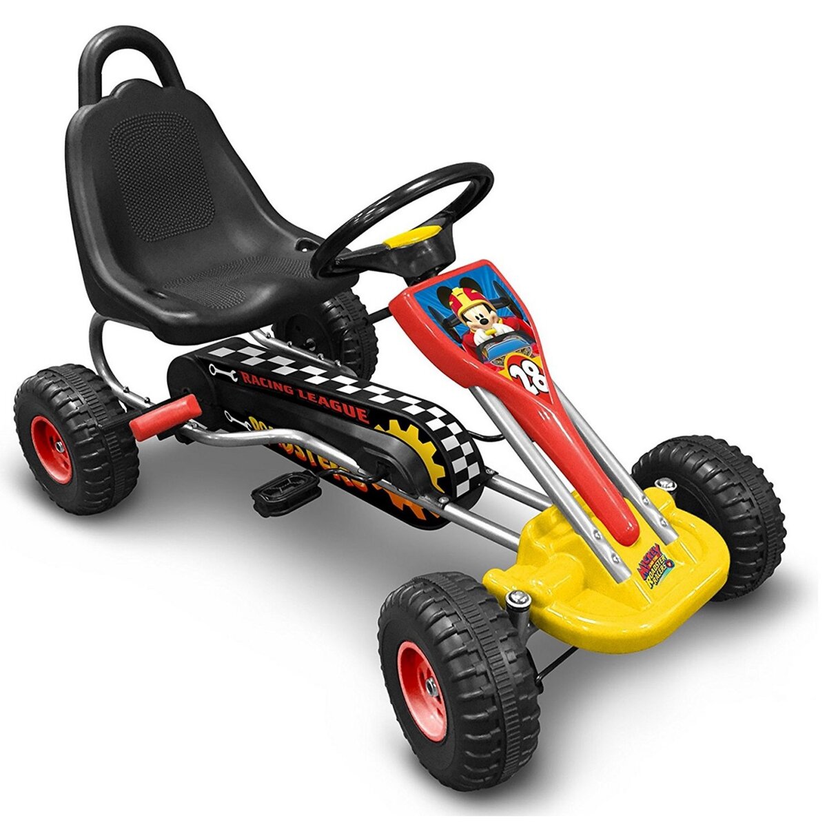 Kart à pédales 89 x 52 cm - Mickey Racer