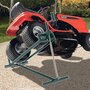 Voir la diapositive 5 : ID MARKET Cric lève tracteur tondeuse 400 KG
