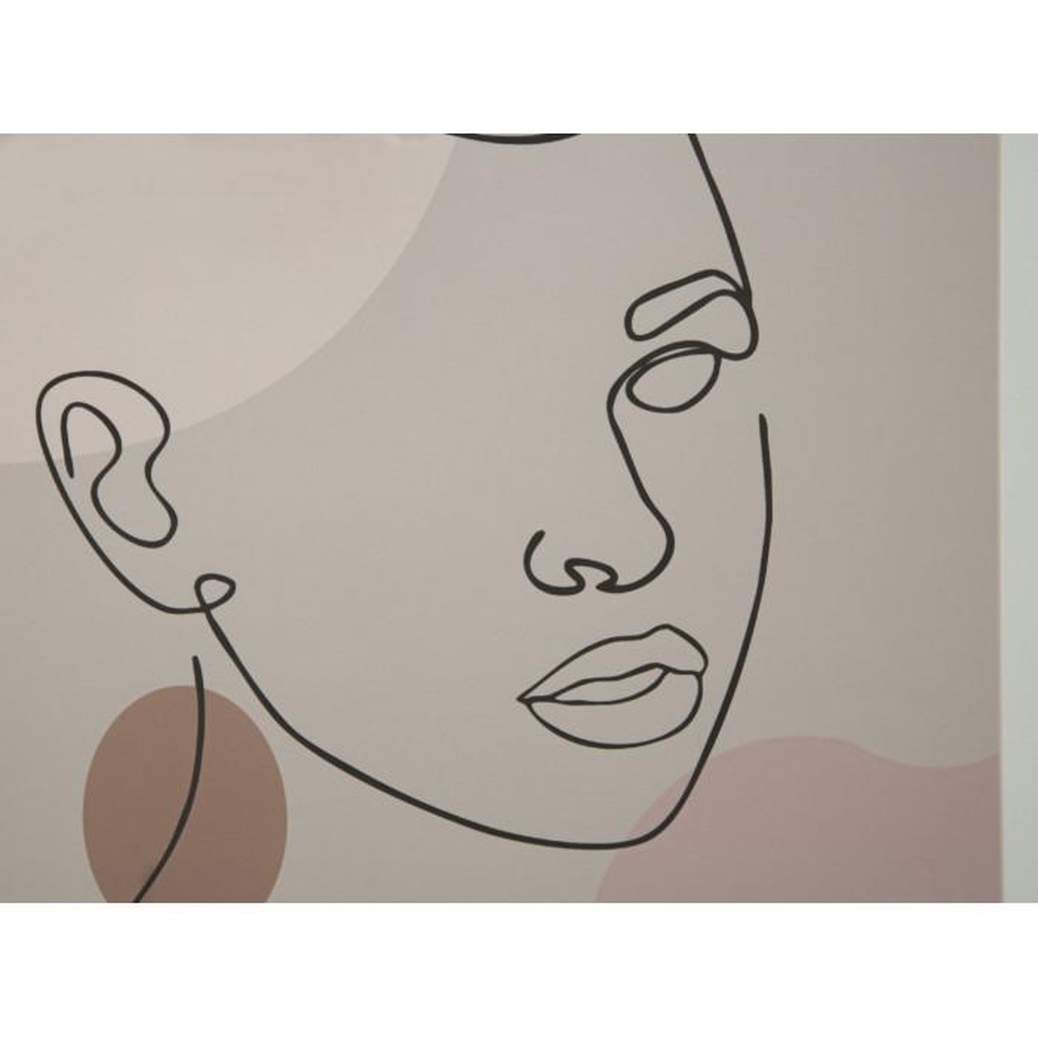 Voir la diapositive 2 : Paris Prix Cadre Déco  Visage  35x47cm Multicolore