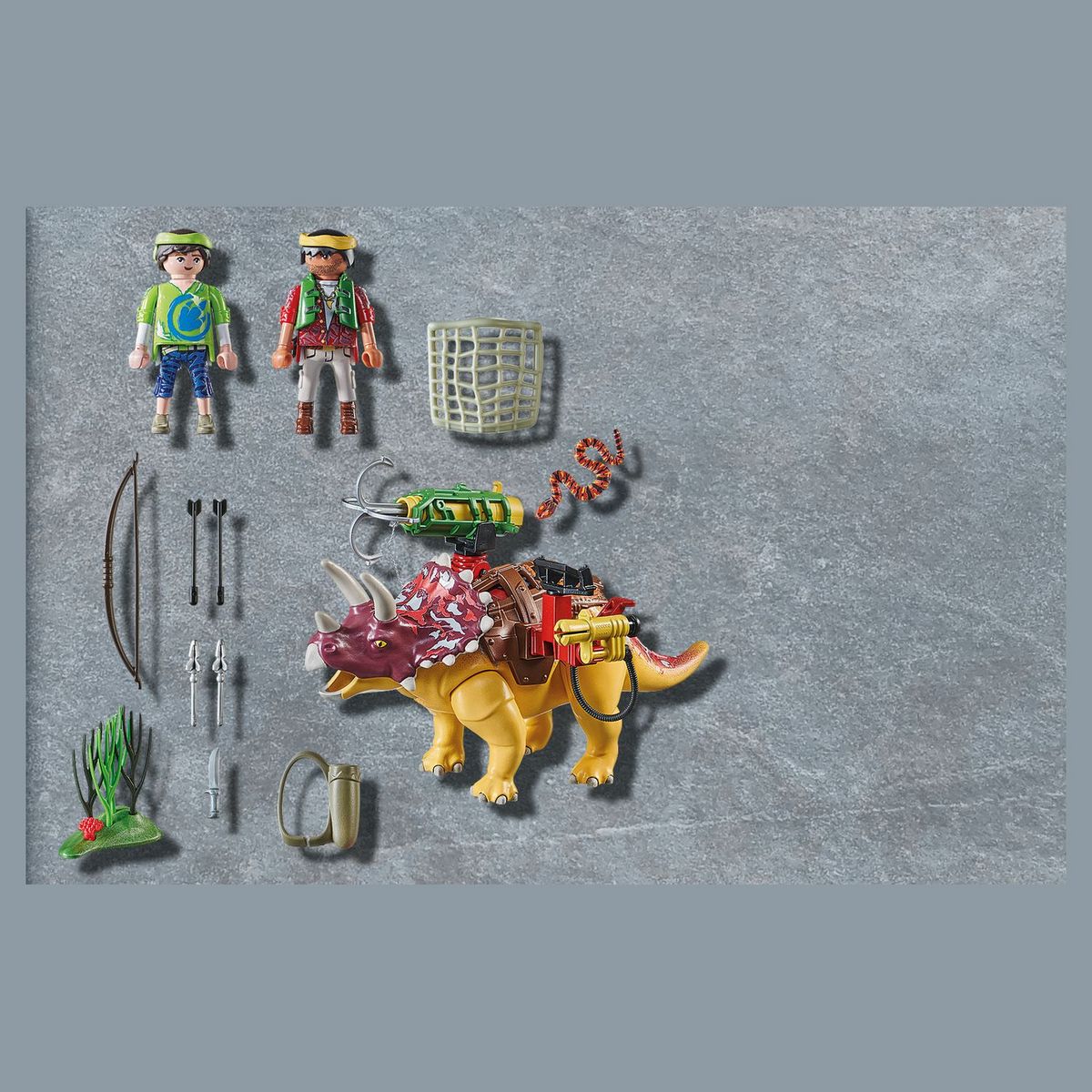 PLAYMOBIL 71262 Triceratops et soldats 