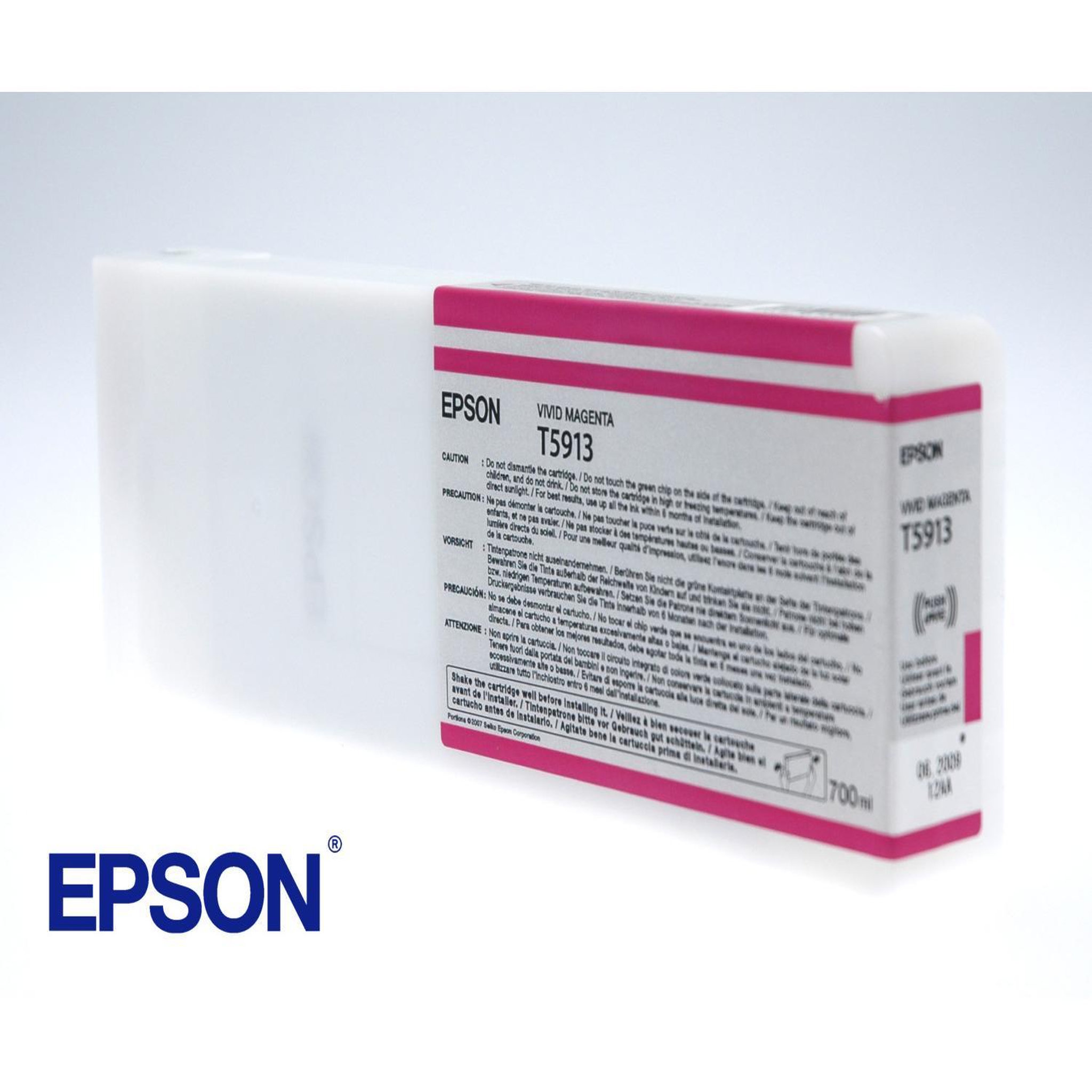 Voir la diapositive 2 : Epson Cartouche d'encre Epson T5913 Vivid Magenta pour Stylus Pro 11880
