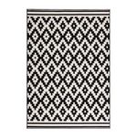 Paris Prix Tapis Géométrique à Poils Courts  Now III  Noir. Coloris disponibles : Noir