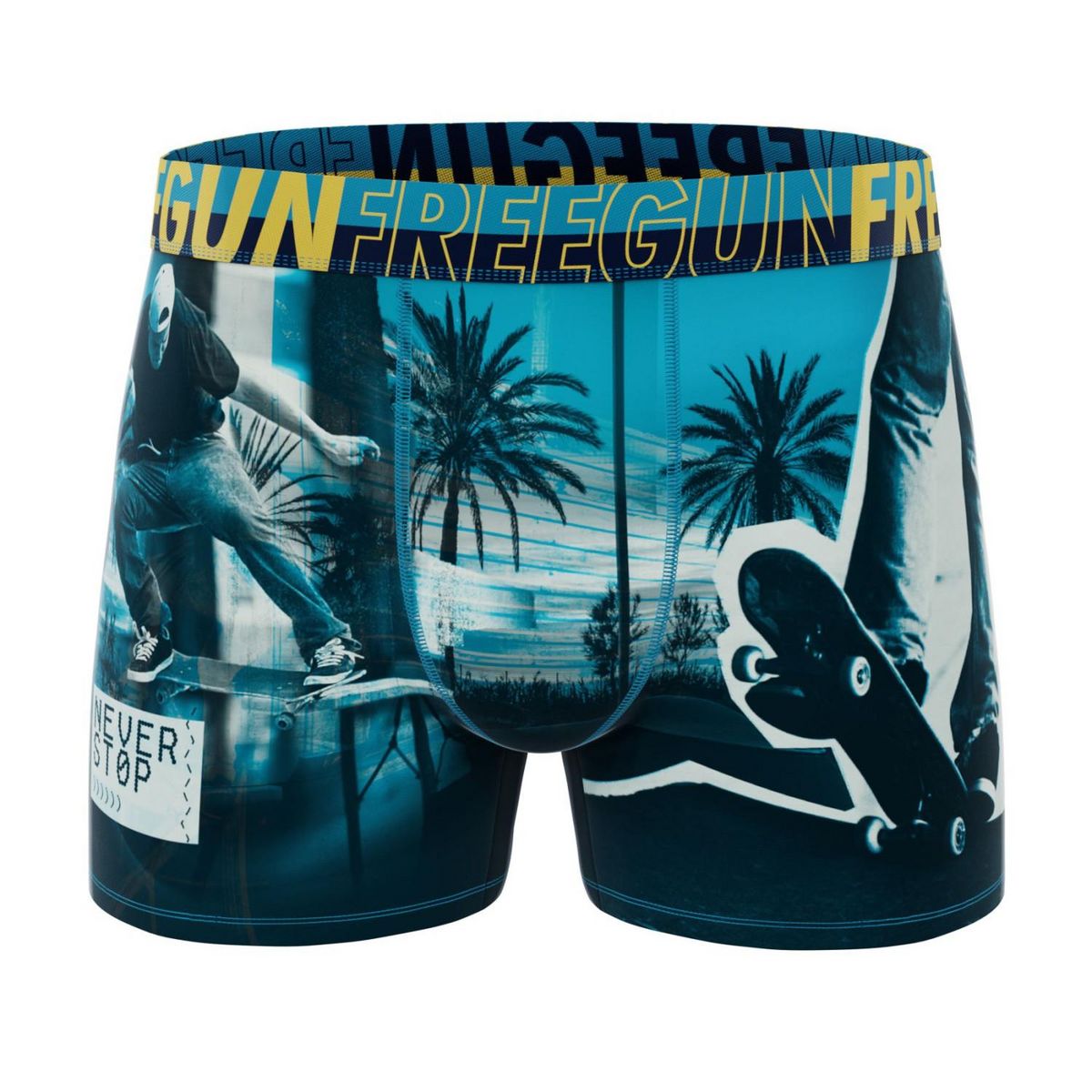 FREEGUN Lot de 3 boxers homme  Street Sport