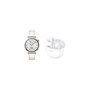 Voir la diapositive 1 : HUAWEI Montre connectée Pack Watch GT5 41mm Blanc + Buds Blancs