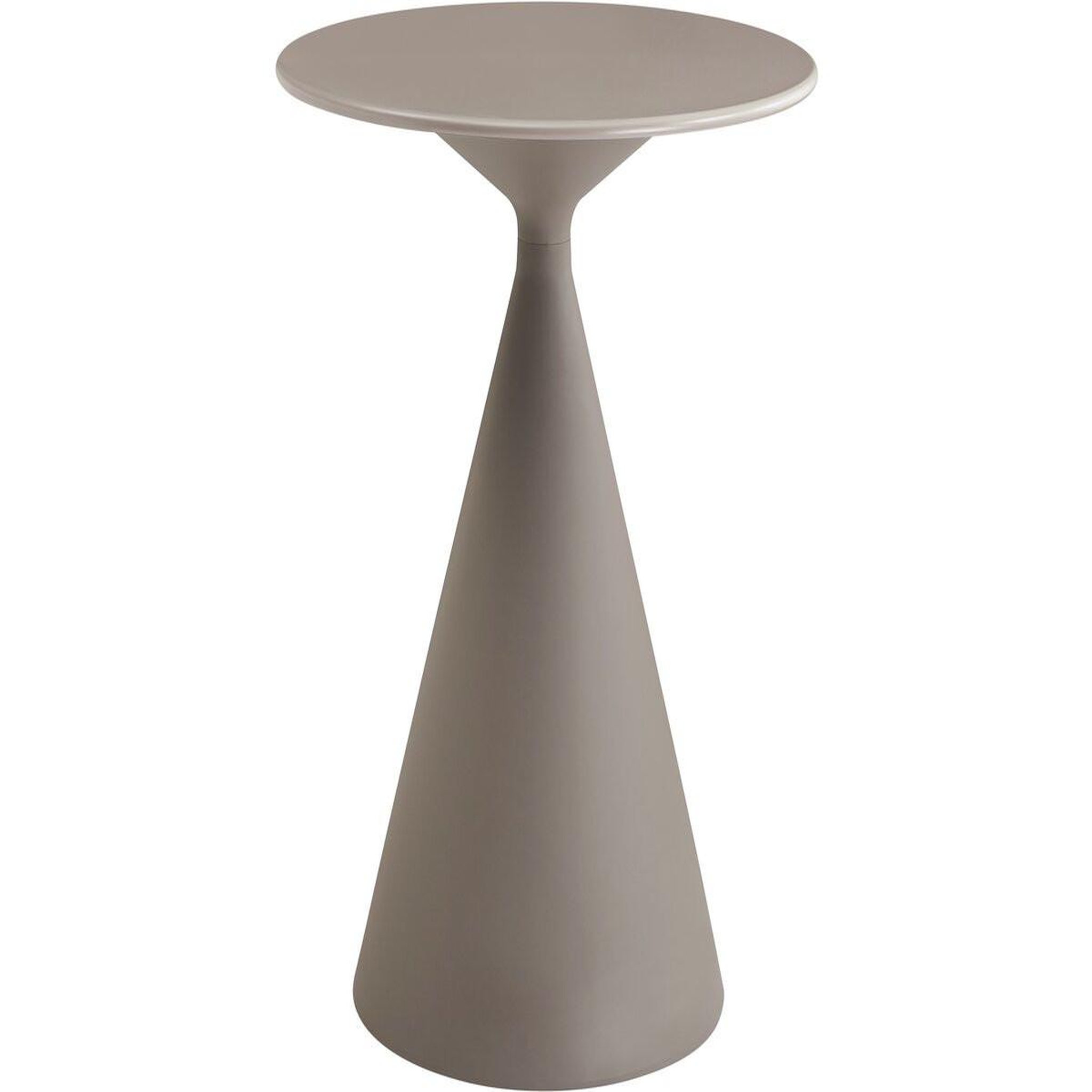 Habitat et Jardin Table haute bistro de jardin ⌀80 cm  néora  - taupe