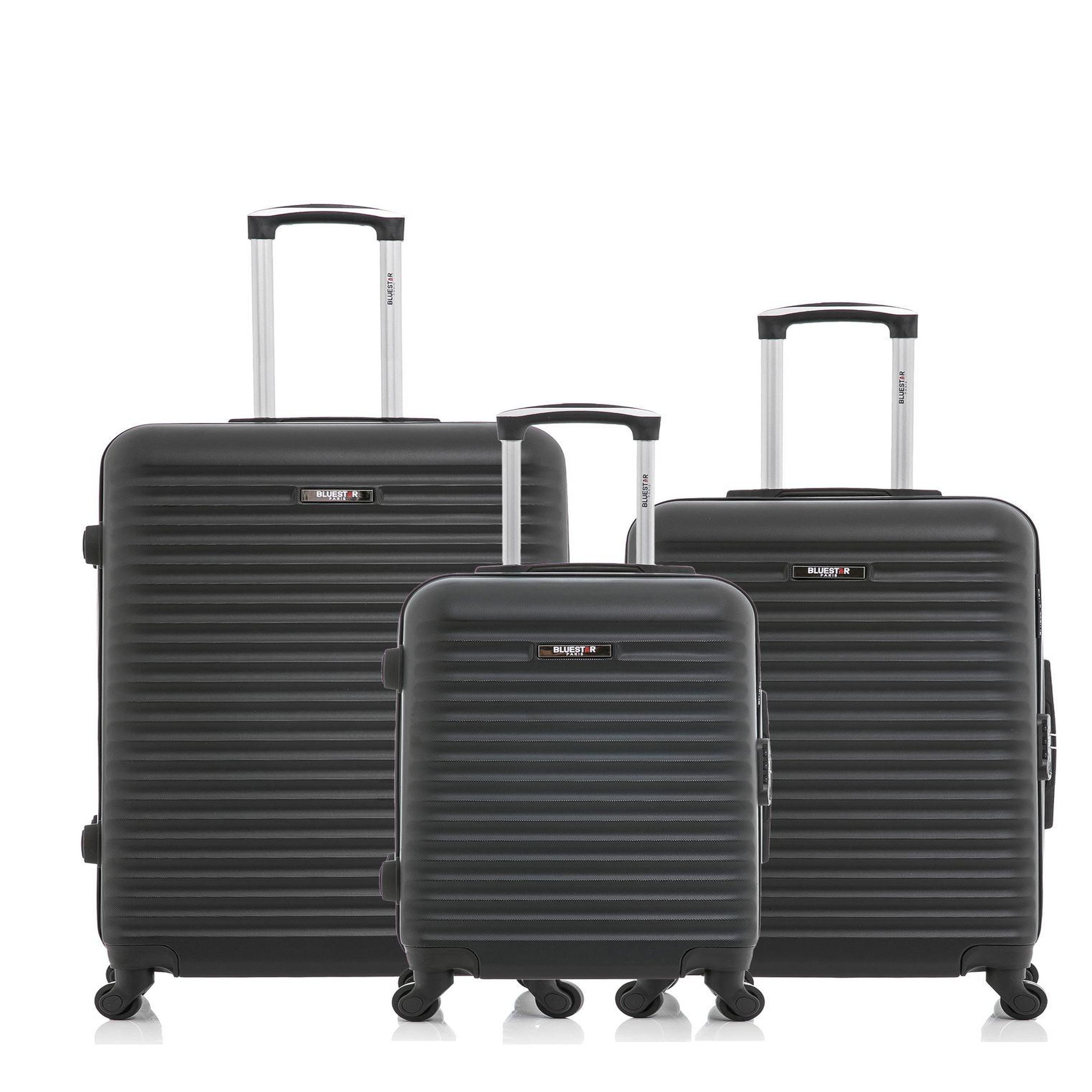 BLUESTAR Bluestar - lot de 3 - valises grand format, weekend et cabine brazilia