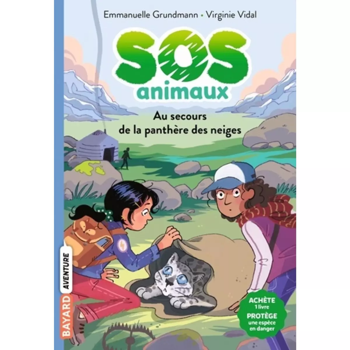  SOS ANIMAUX TOME 1 : AU SECOURS DE LA PANTHERE DES NEIGES, Grundmann Emmanuelle