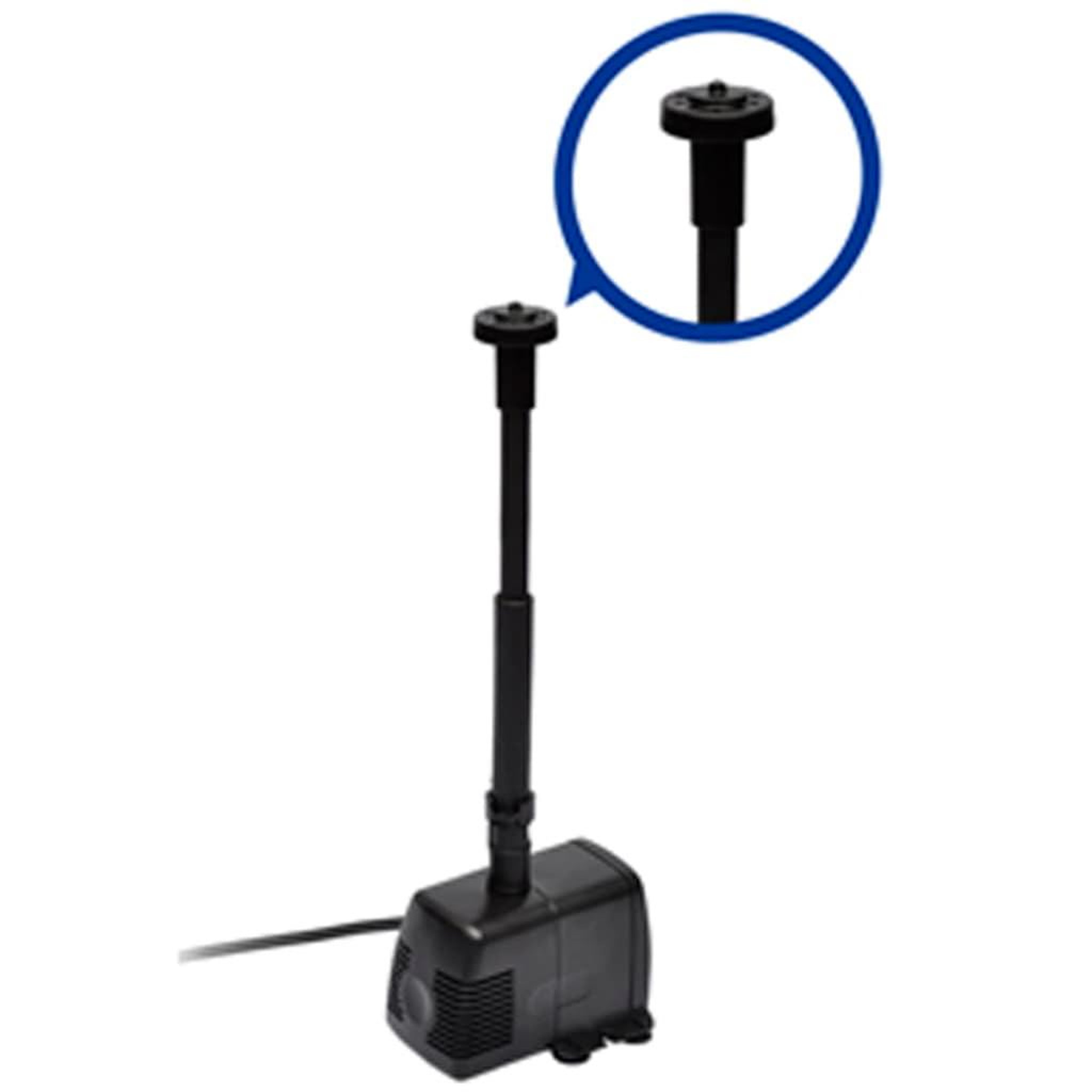 Voir la diapositive 4 : VIDAXL Pompe fontaine pour bassin 22 W