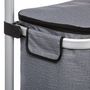 Voir la diapositive 4 : FIVE Chariot de marché isotherme 2 roues capacité 40L - Gris