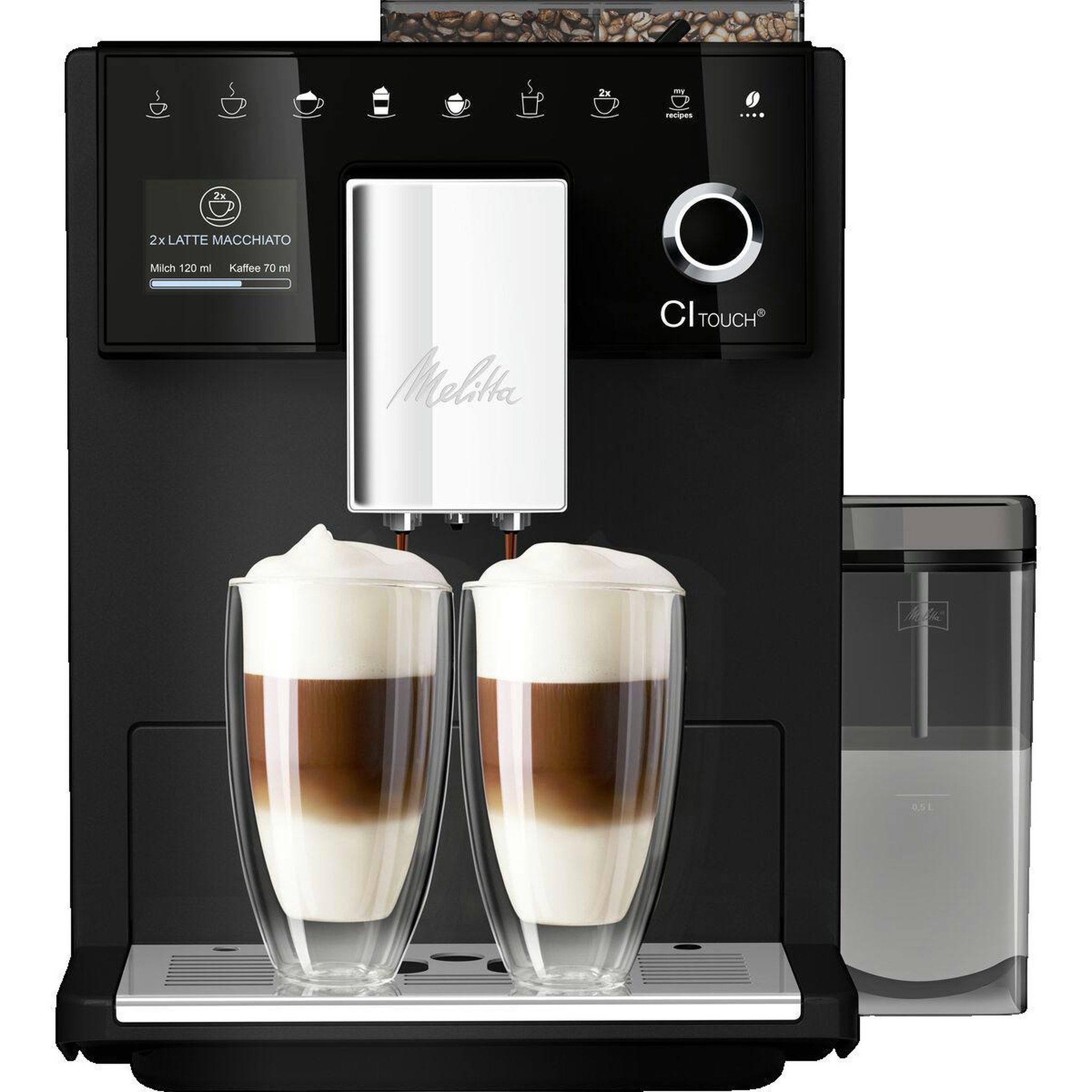 Voir la diapositive 2 : Melitta Cafetière Melitta Superautomatique F630-112