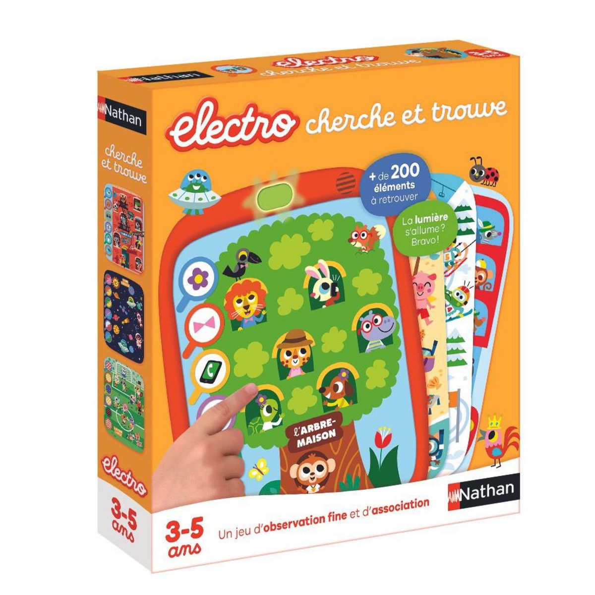 Nathan Jeu éducatif et électronique Nathan Electro cherche et trouve