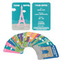 Voir la diapositive 2 : Paris Prix Jeu de Cartes Educatives  Monuments  12cm Multicolore