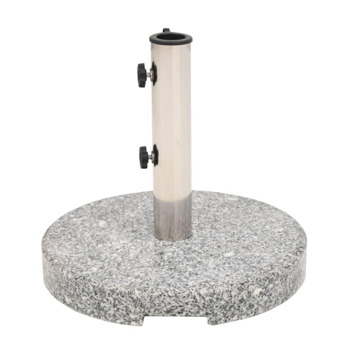 VIDAXL Socle de parasol Granite Rond 20 kg