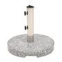 Voir la diapositive 2 : VIDAXL Socle de parasol Granite Rond 20 kg