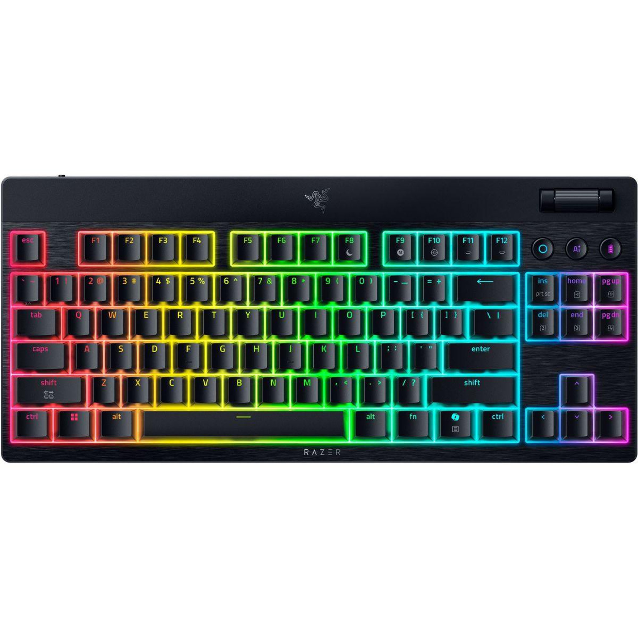 Razer Clavier gamer sans fil blackwidow v4 lp tkl hyperspeed
