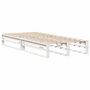Voir la diapositive 3 : VIDAXL Cadre de lit sans matelas blanc 90x190 cm bois de pin massif