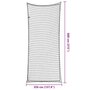 Voir la diapositive 6 : VIDAXL Filet pour remorque avec corde elastique noir 8x3,5 m PP