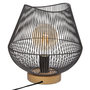 Voir la diapositive 1 : ATMOSPHERA Lampe filaire à poser Jena - Hauteur 28 cm - Noir