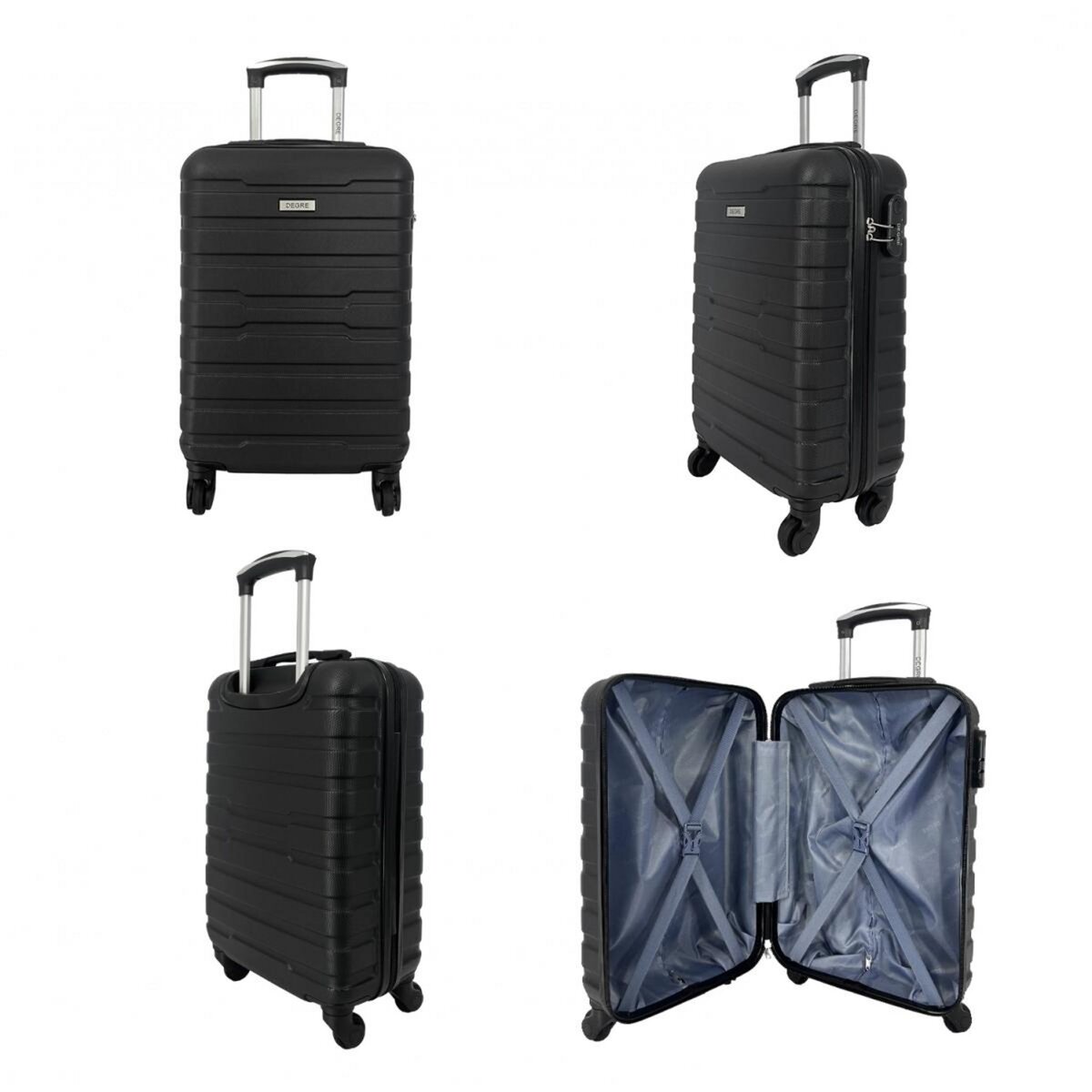 Degré Valise cabine passe-partout rigide 55cm