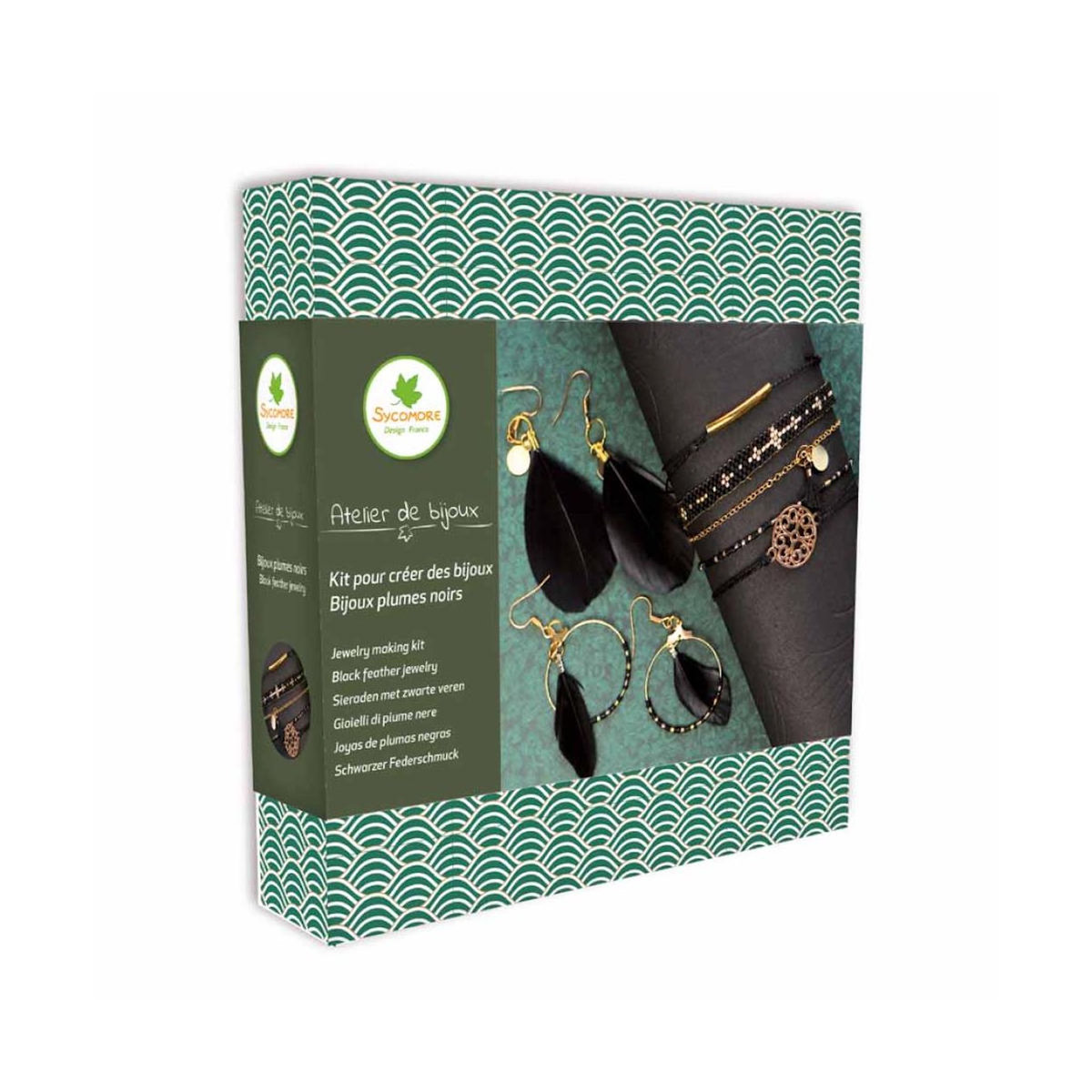 Au Sycomore Atelier De Bijoux - Bijoux Plumes Du Soir