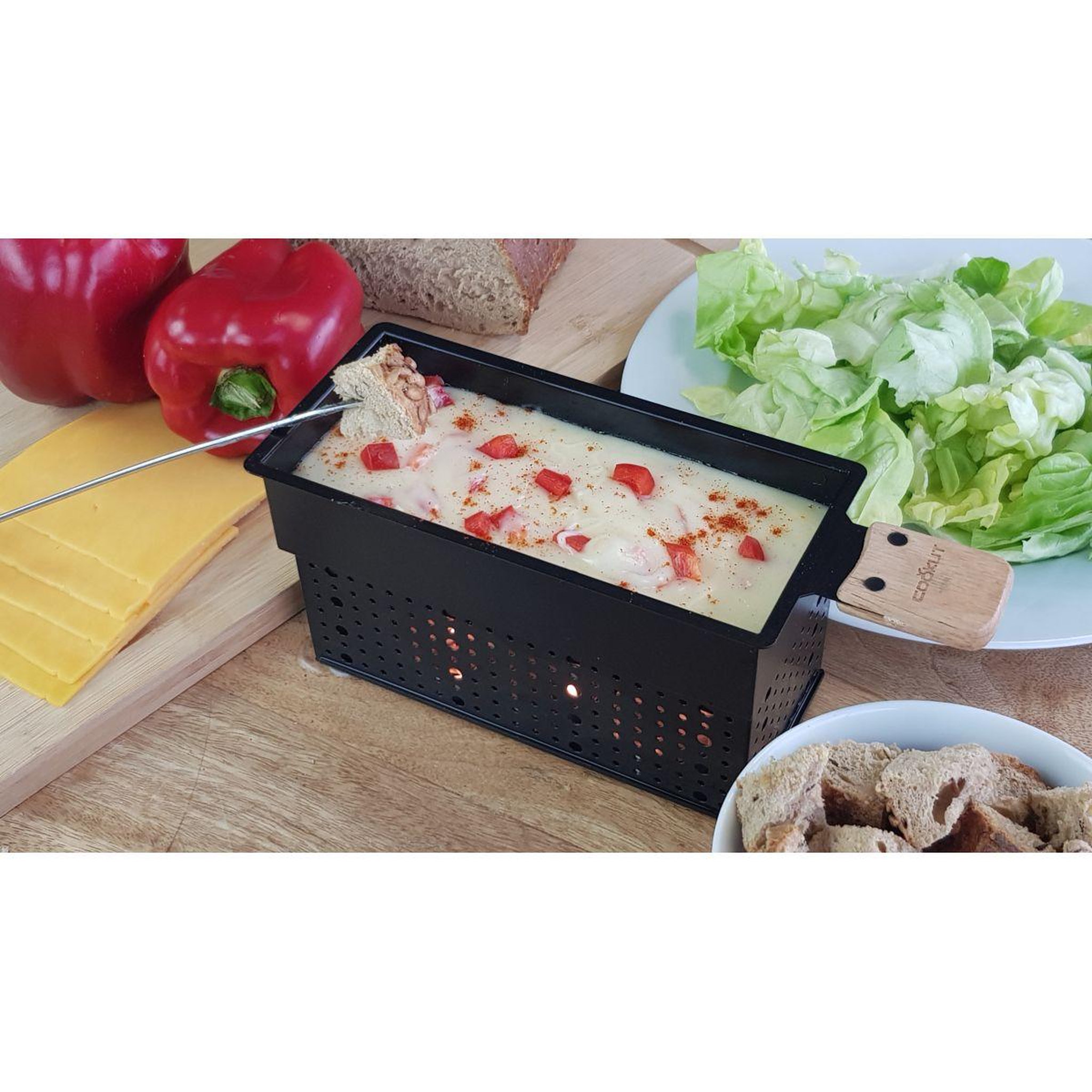 Voir la diapositive 5 : COOKUT Raclette Fondue Raclette et fondue avec Dépliant