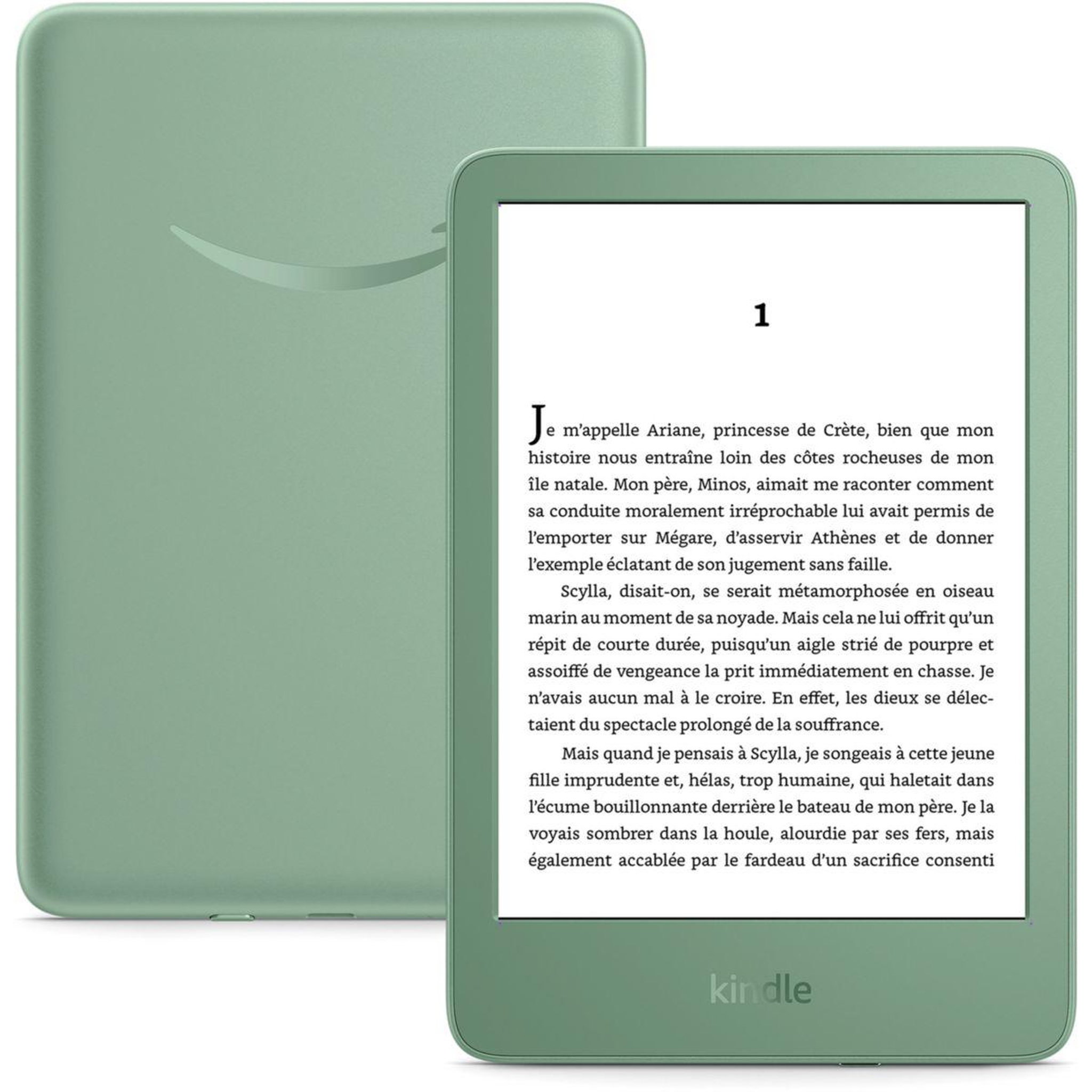 AMAZON Liseuse eBook Kindle 16 Go Vert Matcha (modèle 2024)