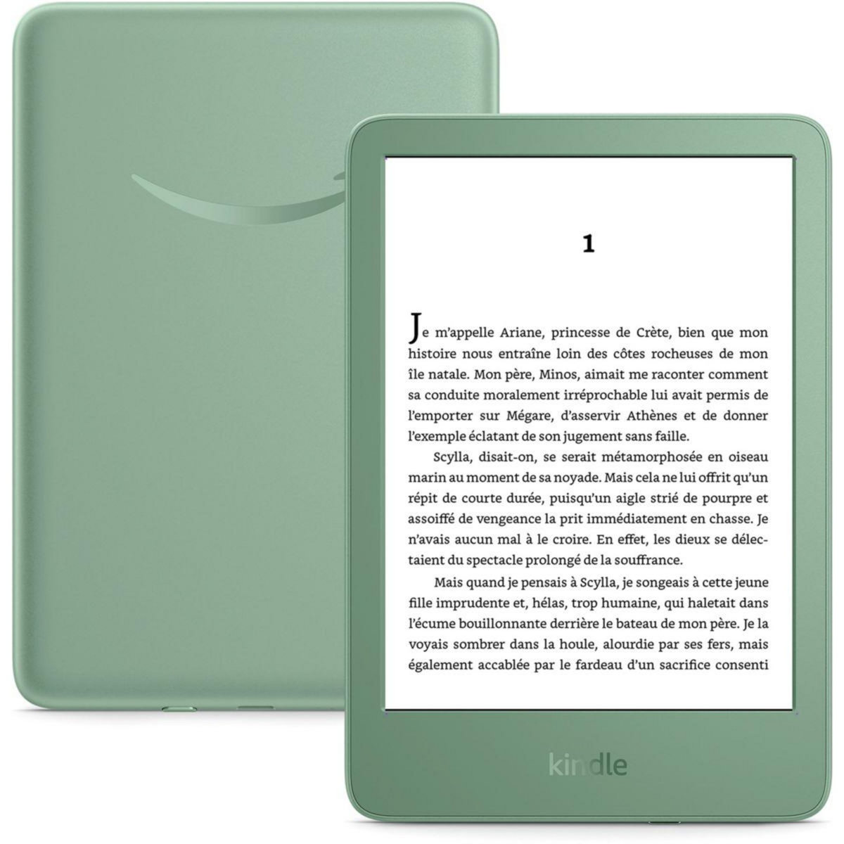 AMAZON Liseuse eBook Kindle 16 Go Vert Matcha (modèle 2024)