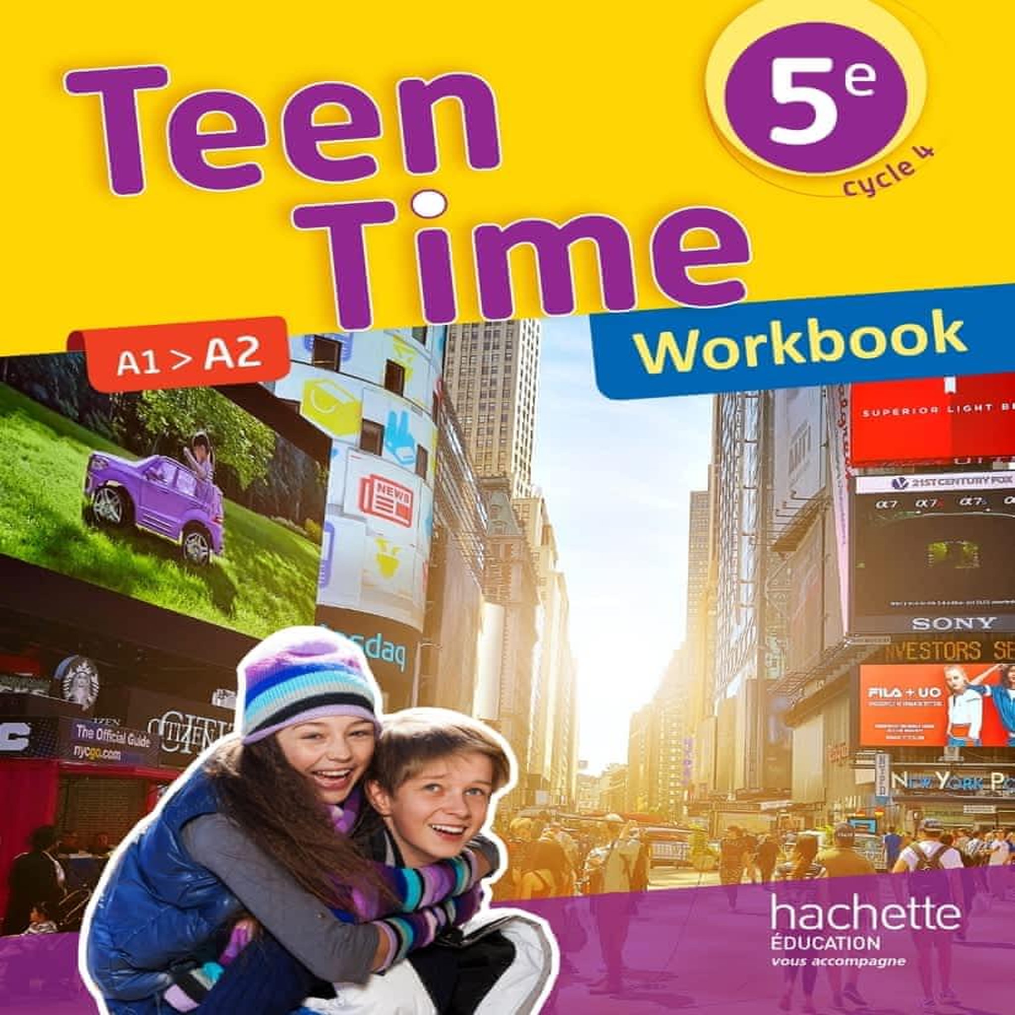 TEEN TIME 5E A1>A2. WORKBOOK, EDITION 2017, Poiré Christophe