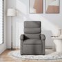 Voir la diapositive 3 : VIDAXL Fauteuil inclinable Gris fonce Tissu