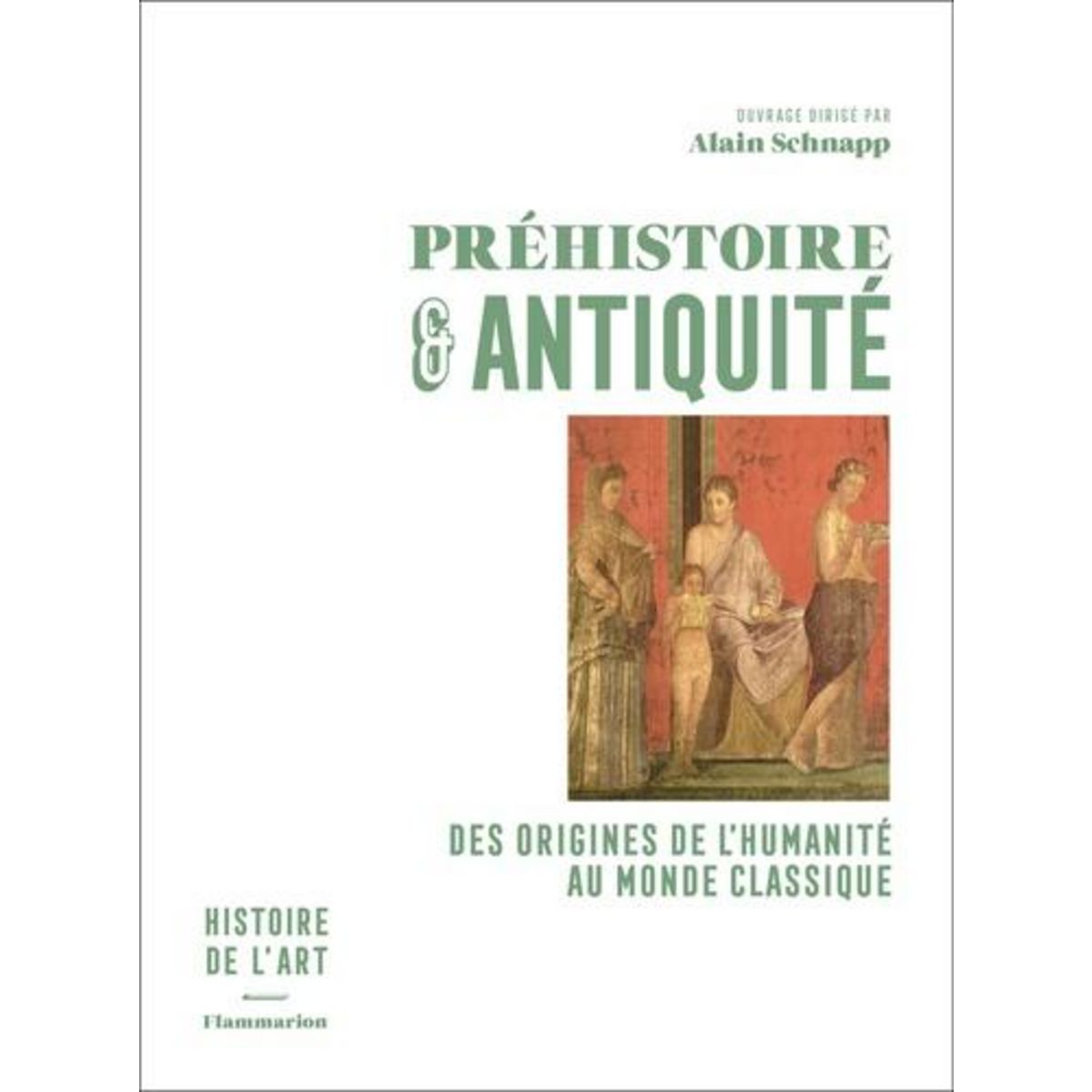 PREHISTOIRE ET ANTIQUITE. DES ORIGINES DE L'HUMANITE AU MONDE CLASSIQUE, Schnapp Alain
