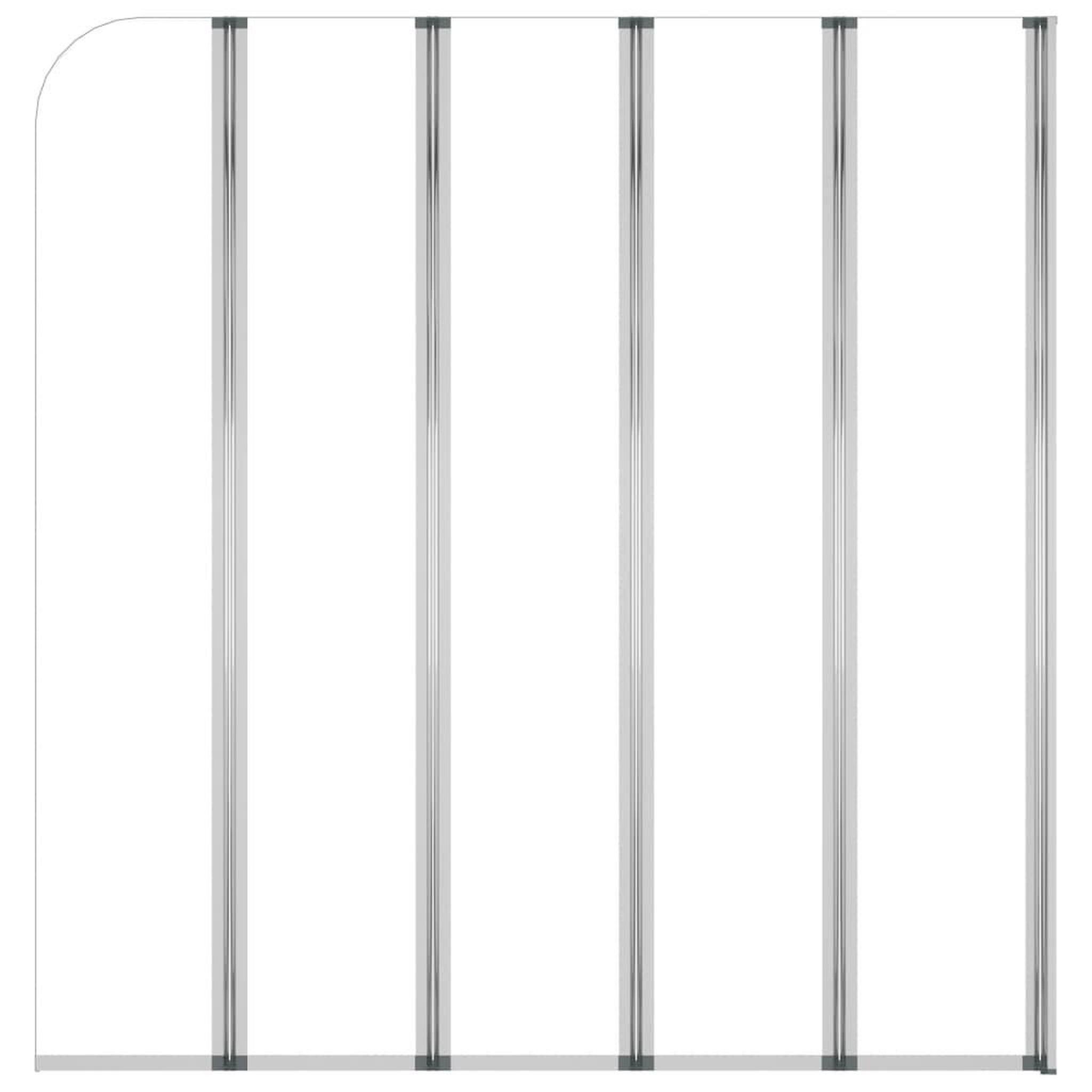 Voir la diapositive 3 : VIDAXL Enclos de bain 120x140 cm Verre trempe Transparent